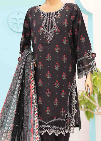 SM-EMB-0410-3 Piece Cutwork Kari Stitched Suit