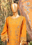 SM-EMB-078 - 3 Piece Embroidered Stitched Suit