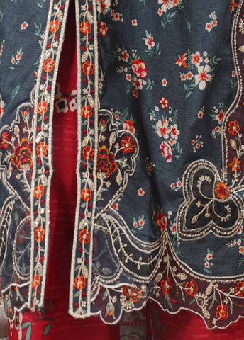 Bin Saeed Fabric - SM-EMB-080V2- 3 Piece Embroidered Stitched Suit