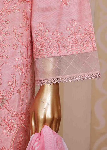 Bin Saeed Fabric - SM-FE-077 A- 3 Piece Embroidered Stitched Suit