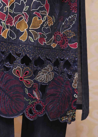 Bin Saeed Fabric - SM-FE-080 A- 3 Piece Embroidered Stitched Suit