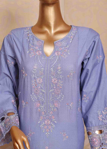 Bin Saeed Fabric - SM-FE-084- 3 Piece Embroidered Stitched Suit