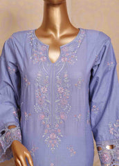 SM-FE-084- 3 Piece Embroidered Stitched Suit