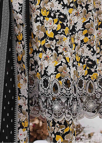 Bin Saeed Fabric - SM-FR-0212- 3 Piece Embroidered Stitched Suit