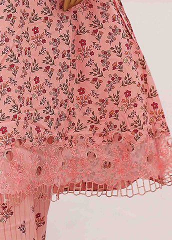 Bin Saeed Fabric - SM-FR-0216- 3 Piece Embroidered Stitched Suit