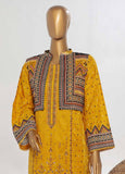 SM-KT-039- 2 Piece Lawn Embroidered Stitched Coat Style Suit