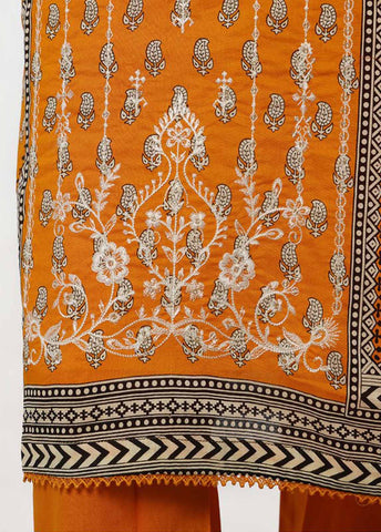 Bin Saeed Fabric - SM-KT-047- 2 Piece Lawn Embroidered Stitched Coat Style Suit