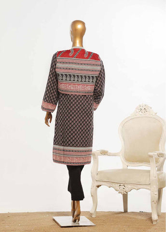 Bin Saeed Fabric - SM-KT-050- 2 Piece Lawn Embroidered Stitched Coat Style Suit