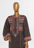 SM-KT-050- 2 Piece Lawn Embroidered Stitched Coat Style Suit