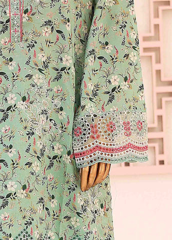 Bin Saeed Fabric - SM-LE-0191-3 Piece LawnKari Stitched Suit