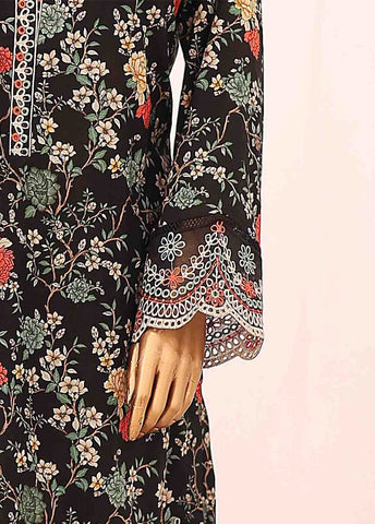 Bin Saeed Fabric - SM-LE-0226-3 Piece LawnKari Stitched Suit
