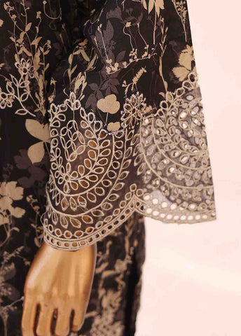 Bin Saeed Fabric - SM-LE-0342-3 Piece LawnKari Stitched Suit