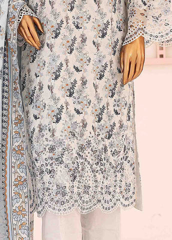 Bin Saeed Fabric - SM-LE-0402-3 Piece LawnKari Stitched Suit