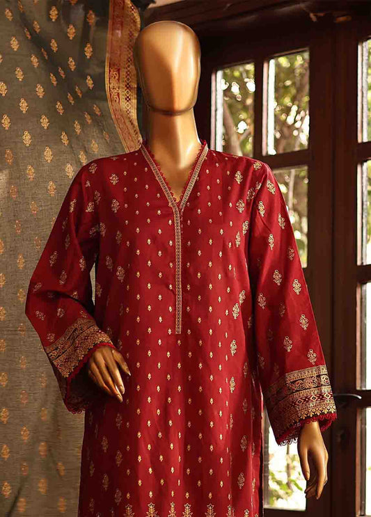 SM-PR-0018- 3 Piece Printed Stitched Suit