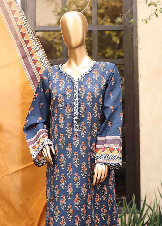 SM-PR-0107 - 3 Piece Printed Stitched Suit