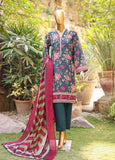 SM-PR-010 - 3 Piece Printed Stitched Suit