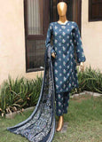 SM-PR-0130 - 3 Piece Printed Stitched Suit