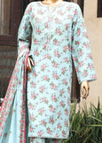 SM-PR-0136 - 3 Piece Printed Stitched Suit