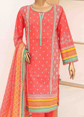 SM-PR-040- 3 Piece Printed Cotton Suit