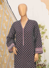 SM-PR-050- 3 Piece Printed Cotton Suit