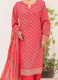SM-PR-0603-3 Piece Printed Cotton Suit