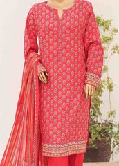 SM-PR-0603-3 Piece Printed Cotton Suit