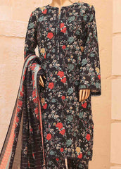 SM-PR-0621 A- 3 Piece Printed Stitched Suit