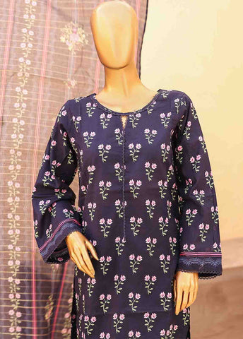 Bin Saeed Fabric - SM-PR-0622 A- 3 Piece Printed Stitched Suit