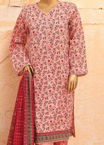 Bin Saeed Fabric - SM-PR-0624 B- 3 Piece Printed Stitched Suit