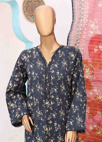 Bin Saeed Fabric - SM-PR-0627 A- 3 Piece Printed Stitched Suit