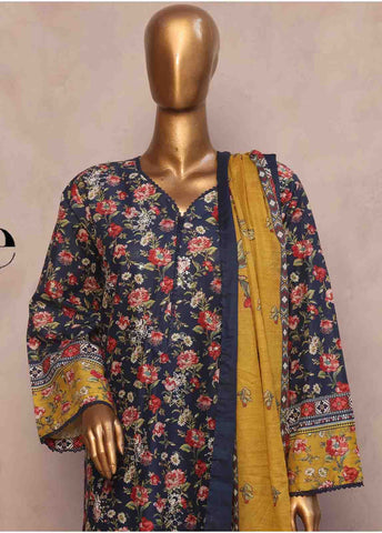 Bin Saeed Fabric - SM-RE-006-3 Piece Chikankari Stitched Suit