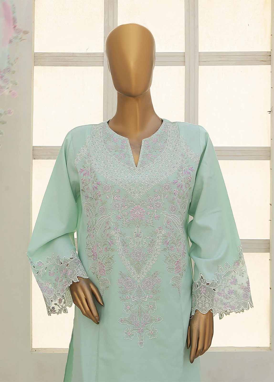 SMB-010-3 Piece Linen Embroidered collection