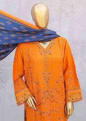 SMB-012-3 Piece Linen Embroidered collection