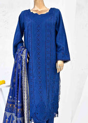 SMB-013-3 Piece Linen Embroidered collection