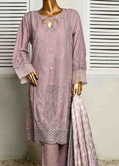 SMB-020- 3 Piece Embroidered Voil collection