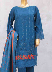 SMB-025-3 Piece Linen Embroidered collection