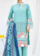SMB-029-3 Piece Linen Embroidered collection