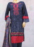 SMB-039-3 Piece Linen Embroidered collection
