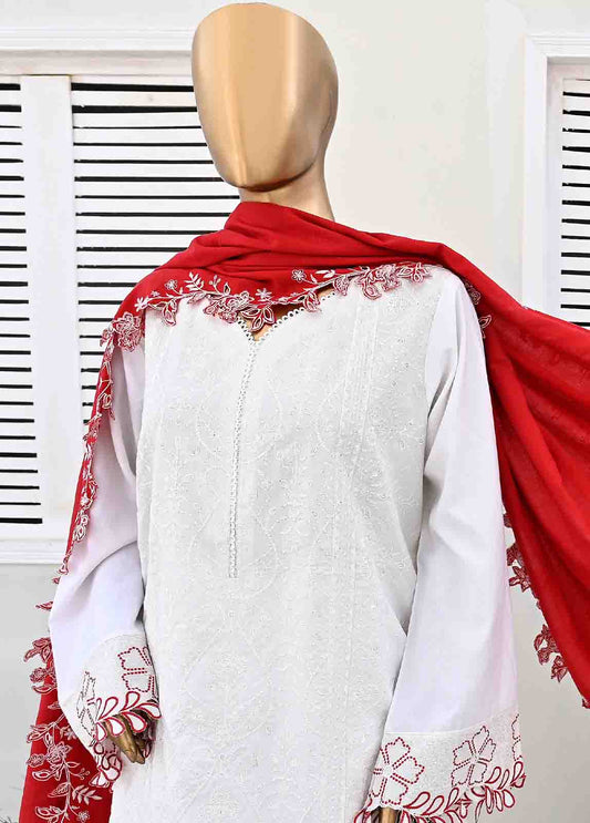 SMB-042-B-3 Piece Linen Embroidered collection