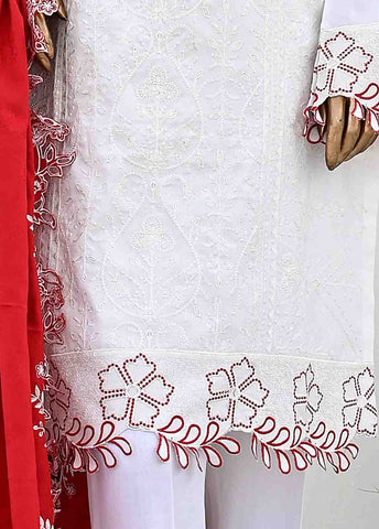 SMB-042-B-3 Piece Linen Embroidered collection