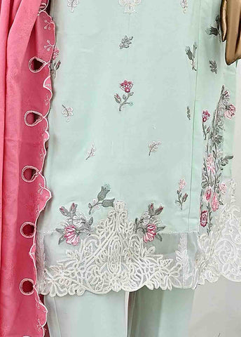 Bin Saeed Fabric - SMB-044-3 Piece Linen Embroidered collection