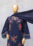 SMB-054-3 Piece Linen Embroidered collection