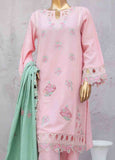 SMB-063-3 Piece Linen Embroidered collection