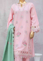 SMB-063-3 Piece Linen Embroidered collection