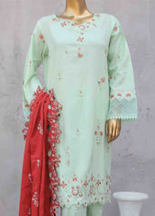 SMB-065-B-3 Piece Linen Embroidered collection