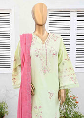 SMB-065-3 Piece Linen Embroidered collection