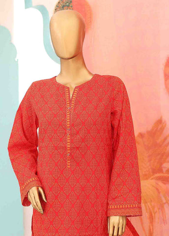 Bin Saeed Fabric - SMCD-0116- 3 Piece Printed Stitched Suit