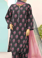 SMCD-0125- 3 Piece Printed Stitched Suit