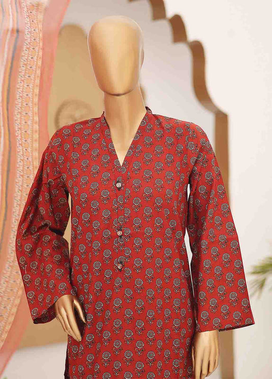 SMCD-081- 3 Piece Printed Cotton Suit