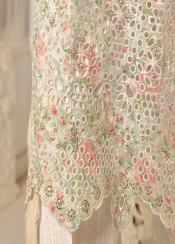 Bin Saeed Fabric - SME-0100-3 Piece Chikankari Stitched Suit